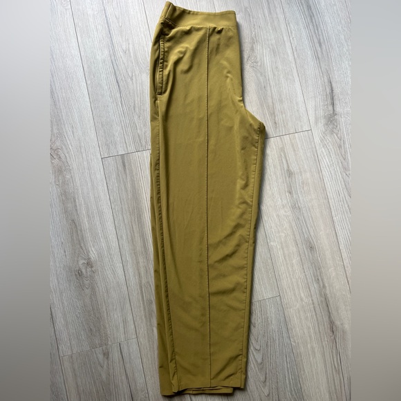 Athleta Pants - Athleta Vienna Slim Pants Mustard Gold Size 12 Excellent condition